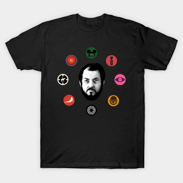 Stanley Kubrick Films T-Shirt by GrampaTony